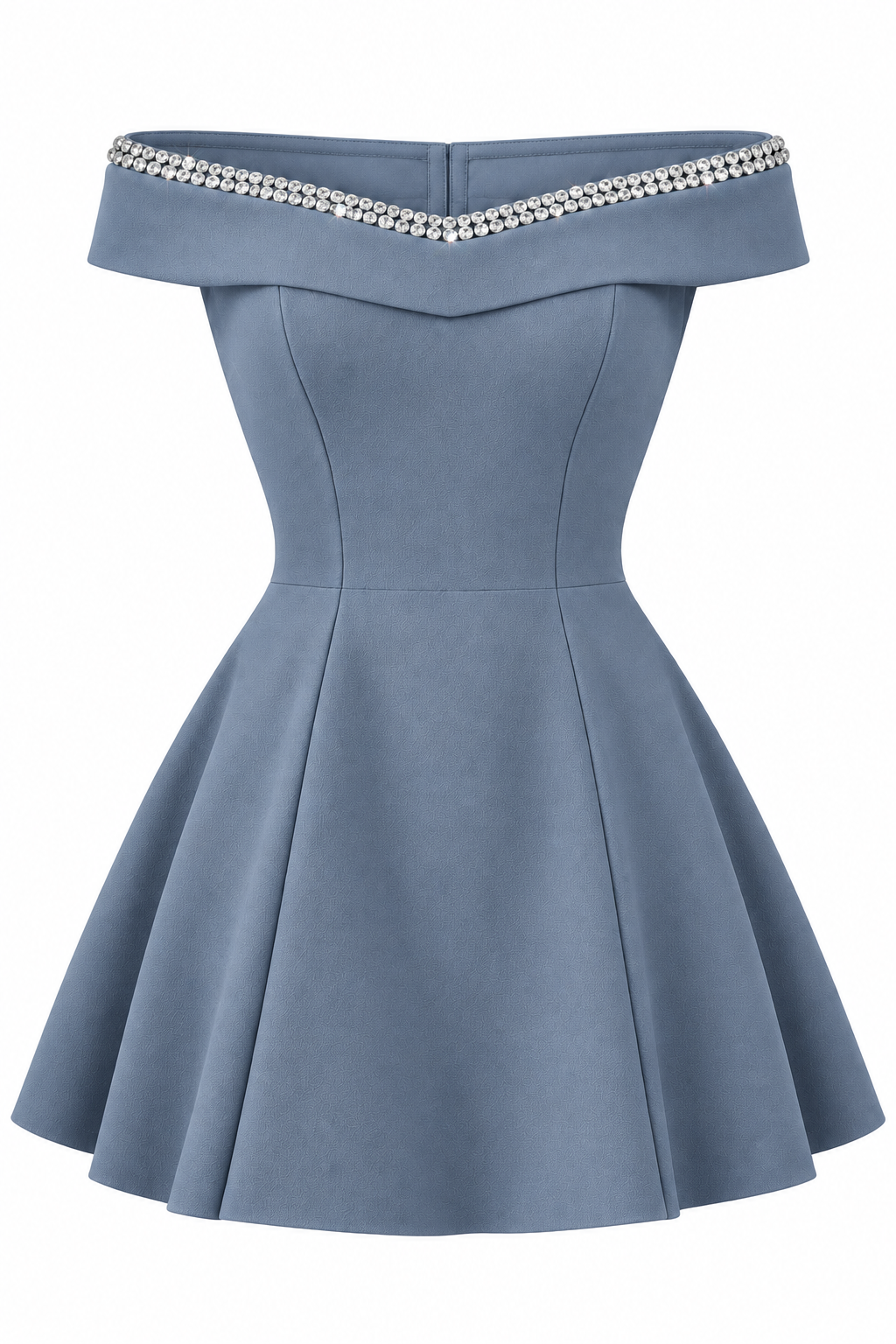 dusty-blue homecoming best-seller with rich front view